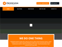 Tablet Screenshot of pdnsolutions.com